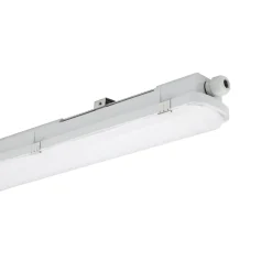 LED-diffuusorivalaisin RESISTO, vaaleanharmaa, 120 cm, 17 W, 840 IP66