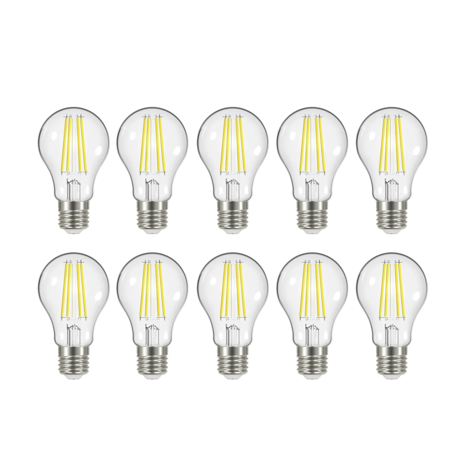 LED-filamenttilamppu E27 3,8W 827 806 lm 10 kpl