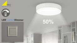 LED-filamenttilamppu E27 8W Switch Dimmer, 2 700 K