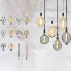 LED-globe-lamppu E27 6W 2700K meripihka