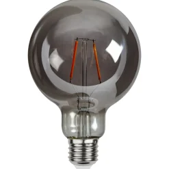 LED-globe-lamppu E27 1,8W Plain Smoke 2100K Ø 95mm