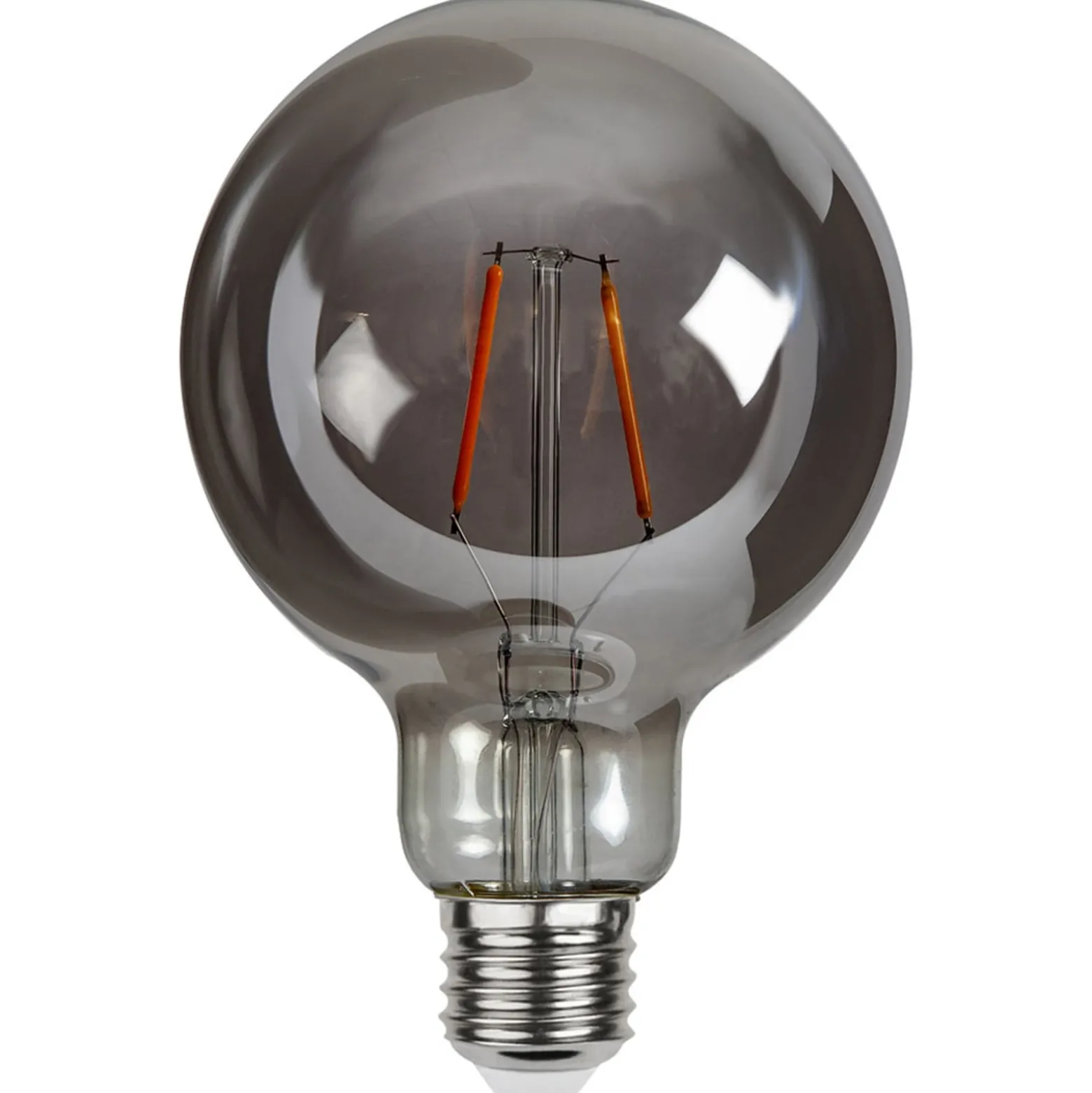 LED-globe-lamppu E27 1,8W Plain Smoke 2100K Ø 95mm