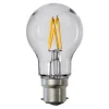 LED-hehkulamppu, A55, B22, 2,4 W, kirkas, 2700 K