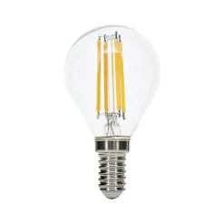 LED hehkulamppu E14 G45 kirkas 6W 827 720lm himmennettävä