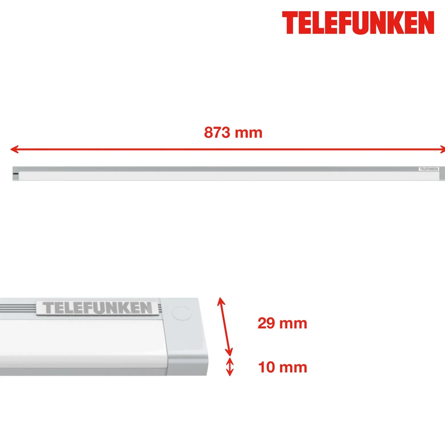 LED-kaapin alavalo Zeus, pituus 87 cm