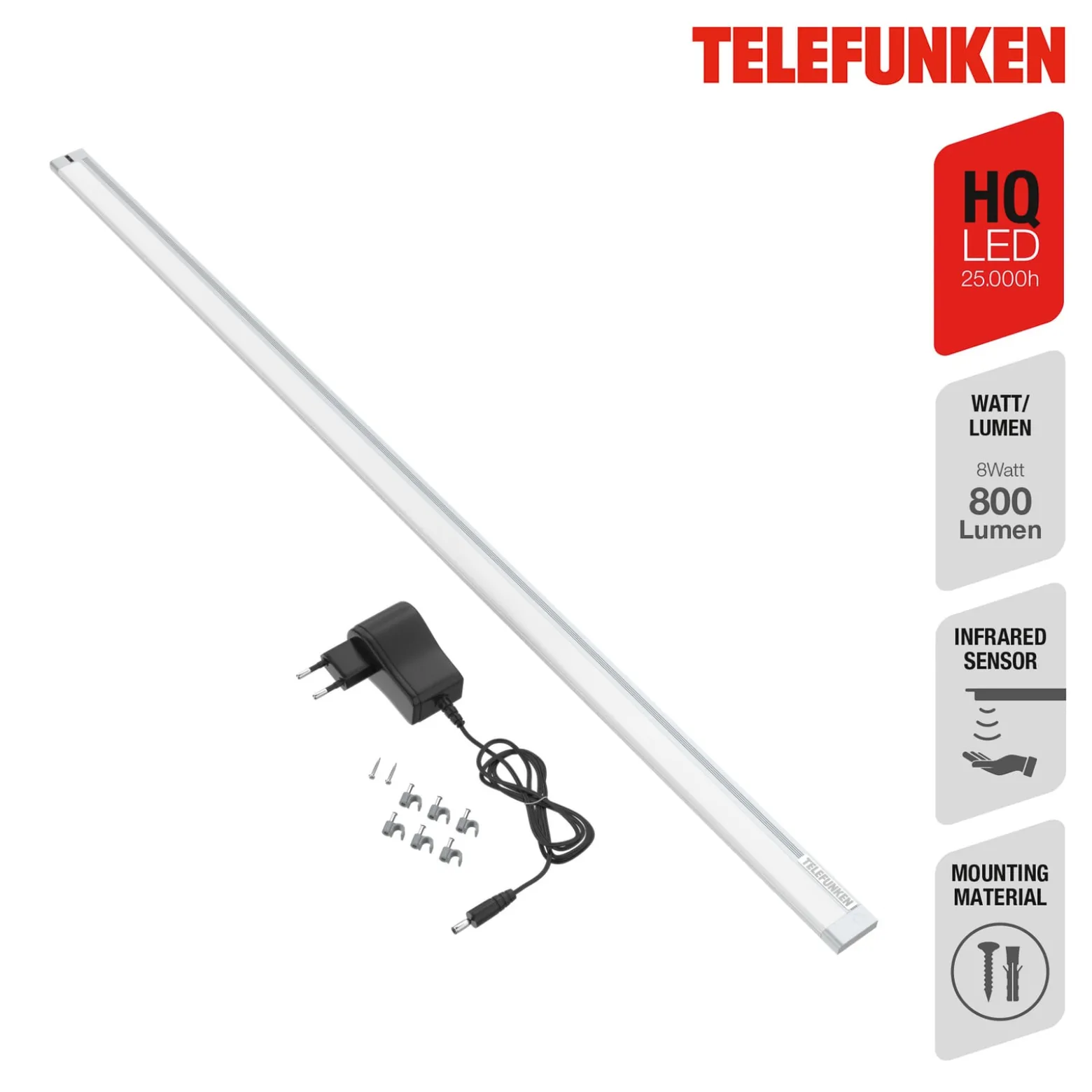 LED-kaapin alavalo Zeus, pituus 87 cm