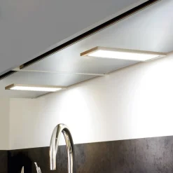 LED-kaapinalusvalaisin Sky himmennin 2 kpl 4.000K ruostumaton teräs