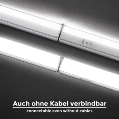 LED-kaapinalusvalaisin Xaver, pituus 57,3 cm, 2 kpl:n sarja 4000 K