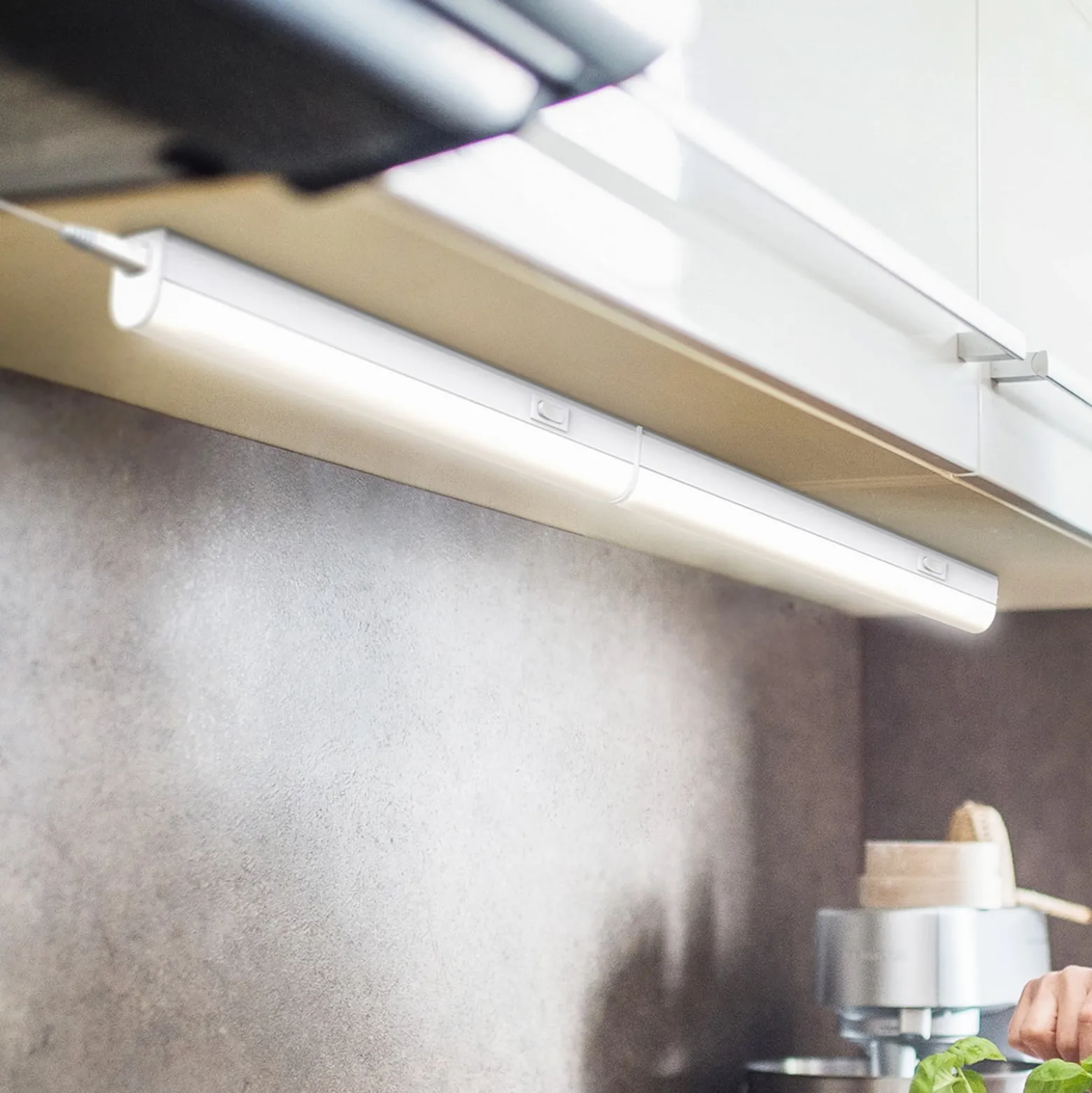 LED-kaapinalusvalaisin Xaver, pituus 57,3 cm, 2 kpl:n sarja 4000 K