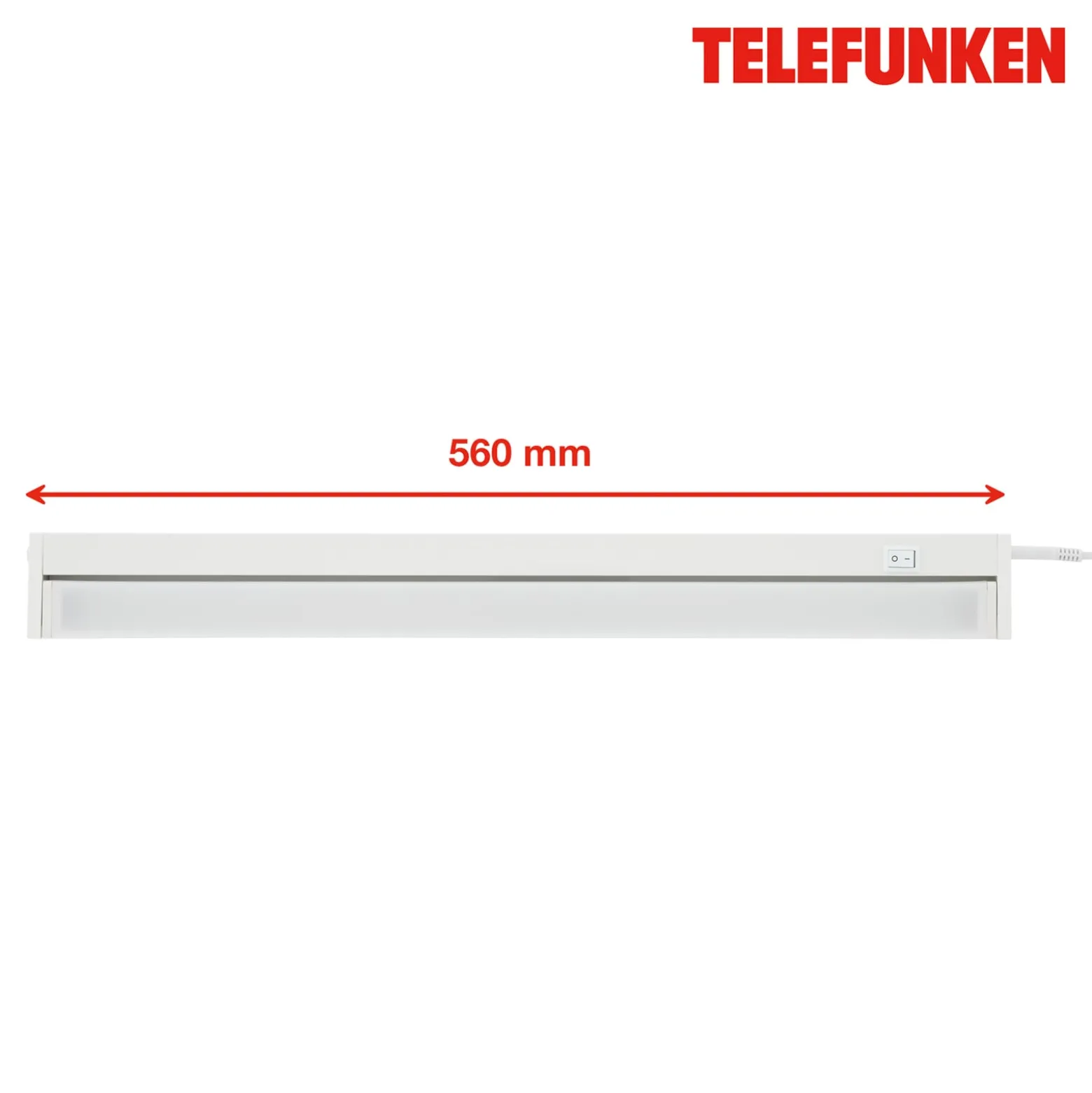 LED-kaappivalaisin Hestia, 4 000K, 1 000lm, valkoinen
