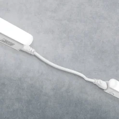 LED-kaappivalaisin Sally, pituus 87,7 cm, 14 W, T5, opaali, opaali