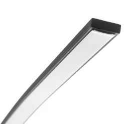 LED-kaarilattiavalaisin Bangkok, matta musta