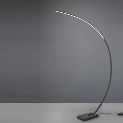 LED-kaarilattiavalaisin Bangkok, matta musta