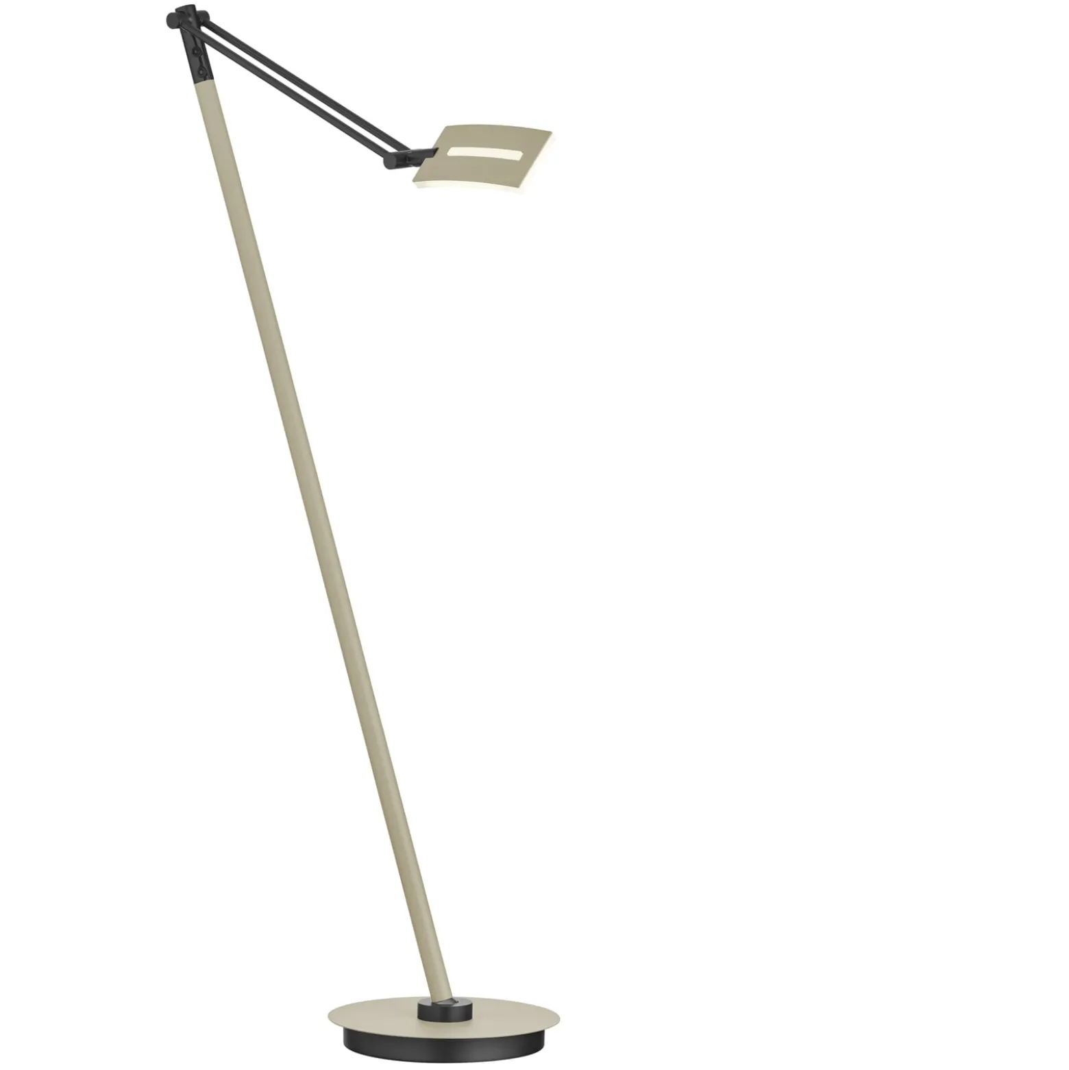 LED-kaarivalaisin Evolo CCT, taupe