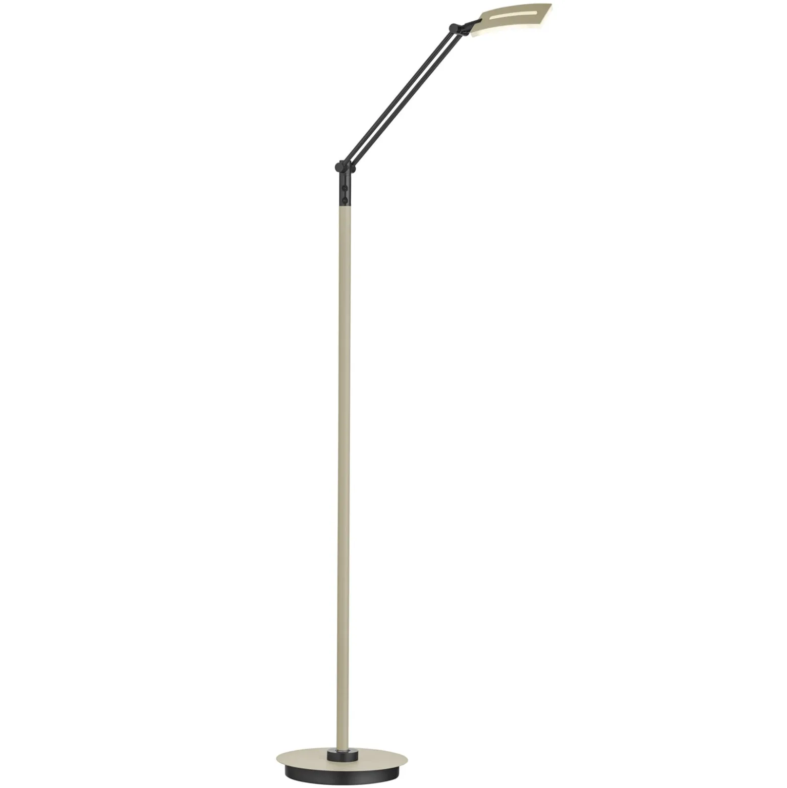 LED-kaarivalaisin Evolo CCT, taupe