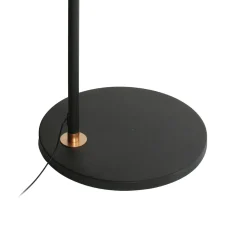 LED-kaarivalaisin Ringlux, musta/kultainen, metalli, CCT, himmennettävä