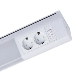 LED-kalustevalaisin Melo plug dico, valkoinen