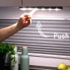 LED-kalustevalaisin Mobina Push 10, akku, musta