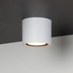 LED-kattospotti Fedler, Ø 12 cm, valkoinen, himmennettävä, alumiini