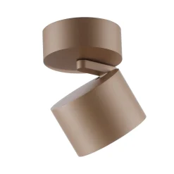 LED-kattospotti PURE Cup, pronssinvärinen, halkaisija 9,5 cm, metallia