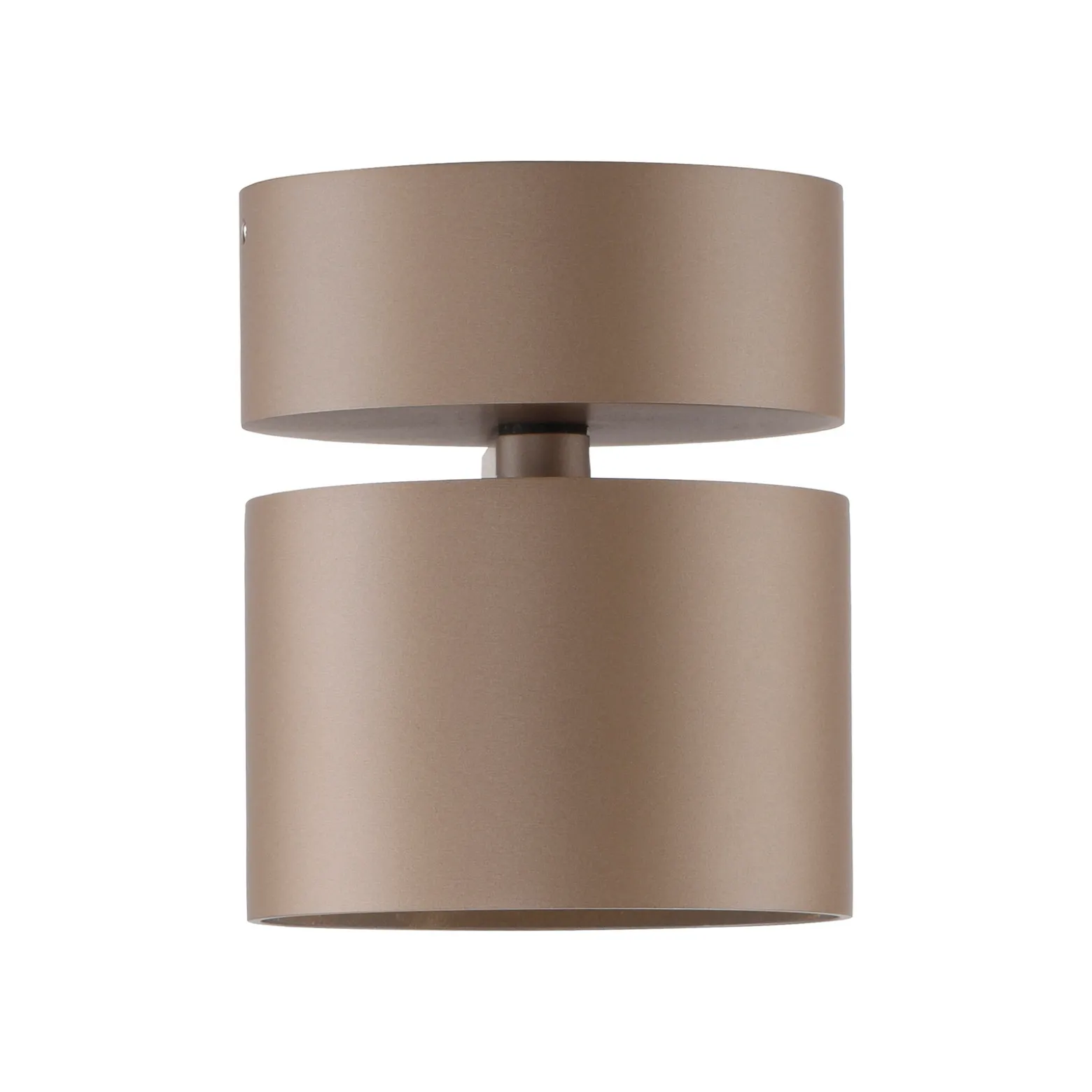 LED-kattospotti PURE Cup, pronssinvärinen, halkaisija 9,5 cm, metallia