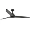 LED-kattotuuletin Tonic, tummanruskea