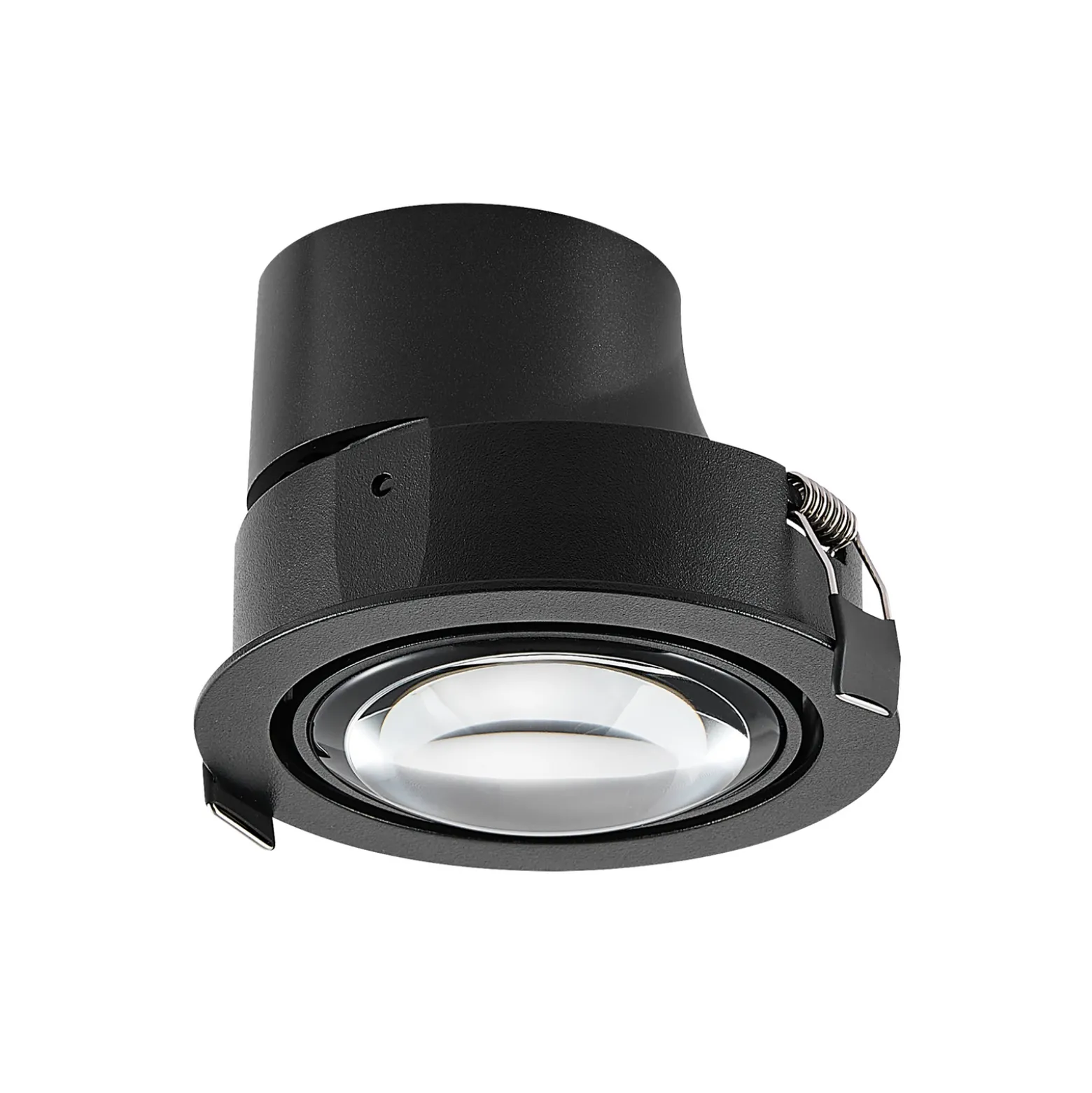 LED-kattouppovalaisin MAG MINI, musta, Ø 10 cm, CCT 18 V