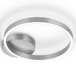 LED-kattovalaisin Anel-40, matta nikkeli, suora/epäsuora