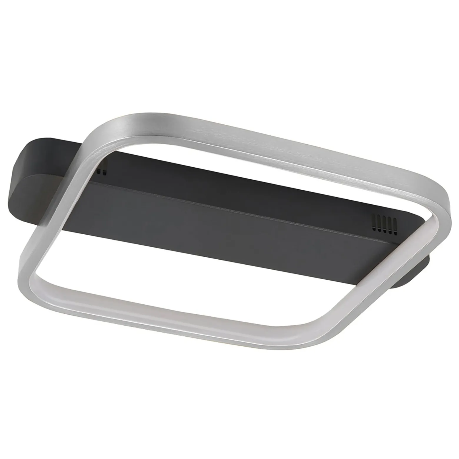 LED-kattovalaisin Ascona, musta/nikkeli, 20 W