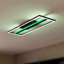 LED-kattovalaisin Calagrano-Z ZigBee RGB/CCT 64x22cm