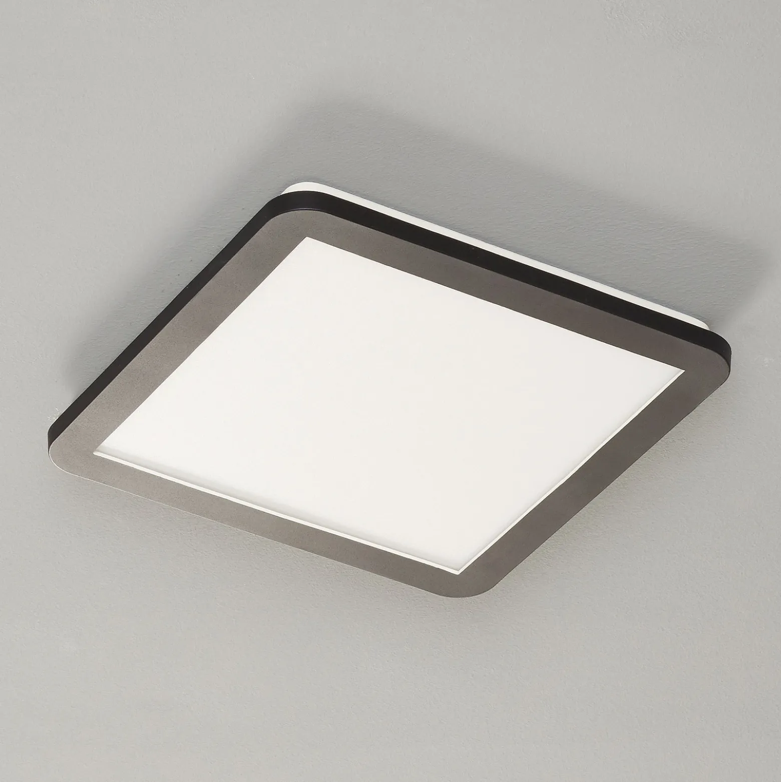 LED-kattovalaisin Camillus, neliö, 30 cm