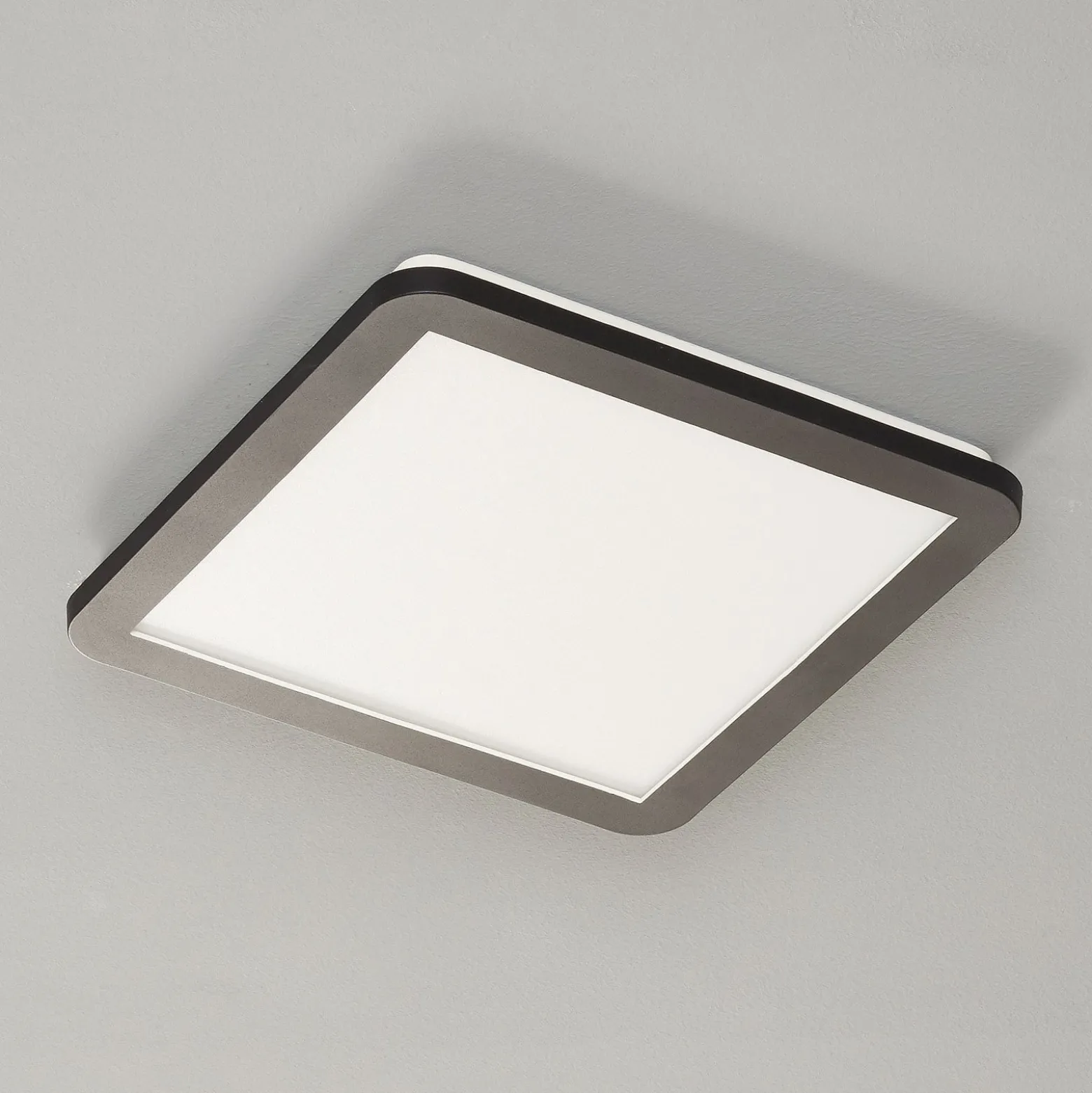 LED-kattovalaisin Camillus, neliö, 30 cm