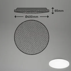 LED kattovalaisin Case IP44 tähtitaivas 840 Ø 40cm