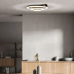 LED-kattovalaisin CCT, kolme rengasta, kaukosäädin