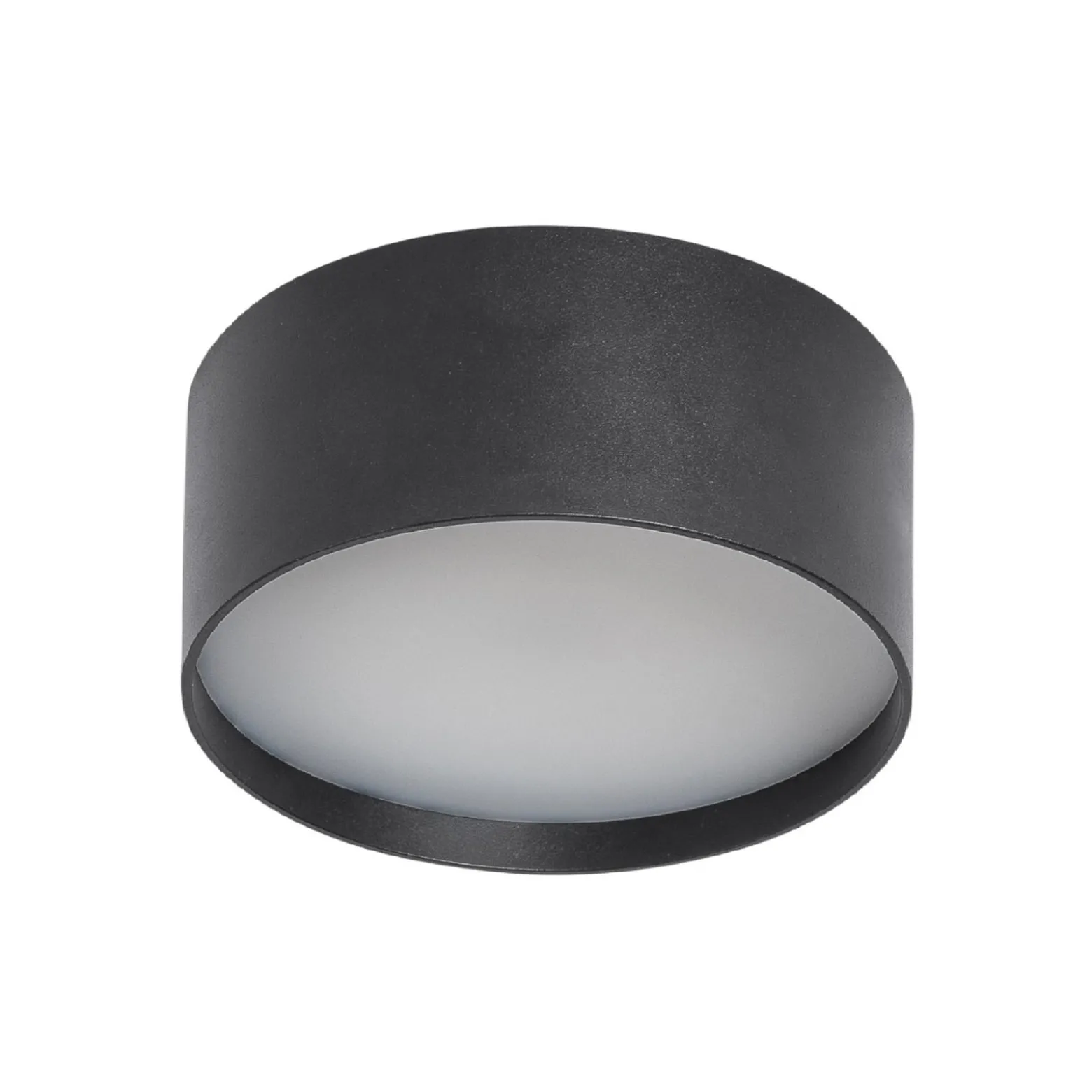 LED-kattovalaisin CMD 9092, Ø 12 cm, antrasiitti, IP44, metallia