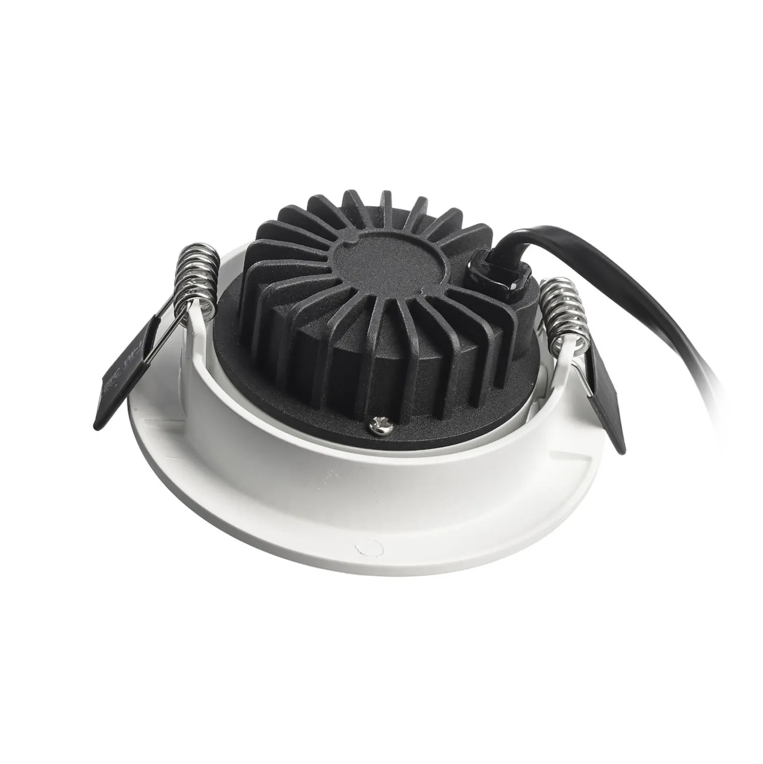 LED-kattovalaisin Dione, IP44, 4 000 K, valkoinen, himmennettävä