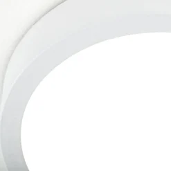 LED-kattovalaisin Disc, valkoinen Ø 14 cm, CCT, metalli/muovi