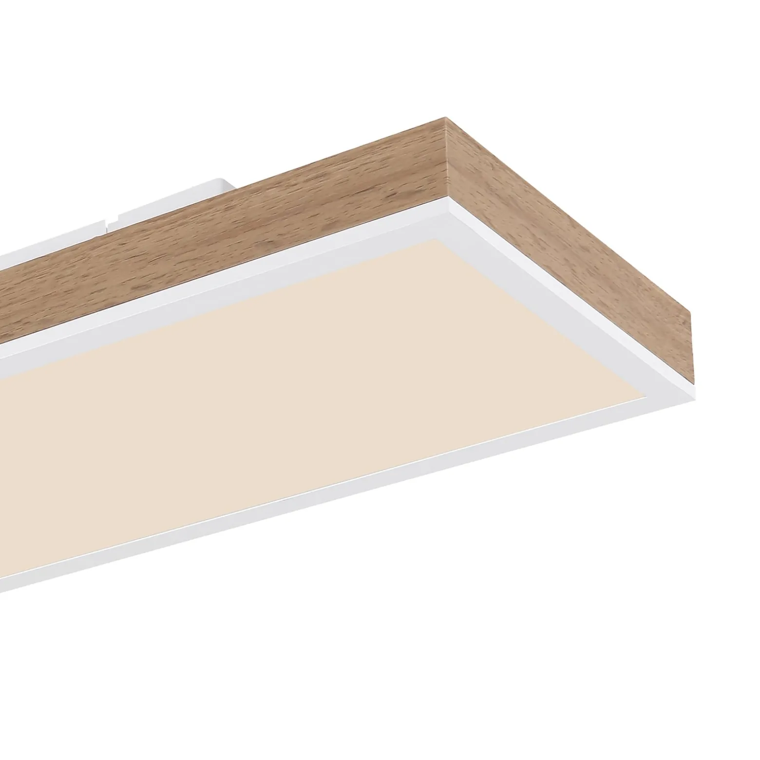 LED-kattovalaisin Doro, pituus 80 cm, tumma puu, puu, CCT