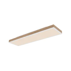LED-kattovalaisin Doro, pituus 80 cm, tumma puu, puu, CCT