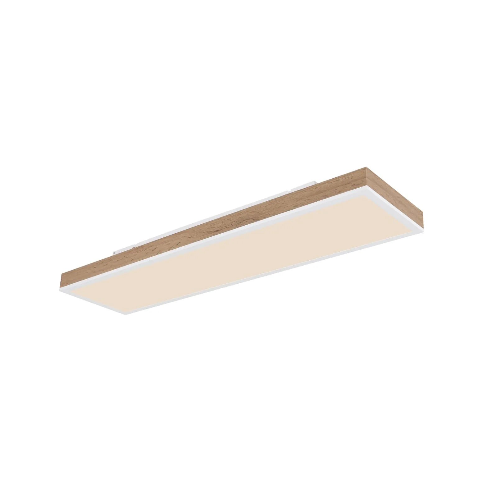 LED-kattovalaisin Doro, pituus 80 cm, tumma puu, puu, CCT