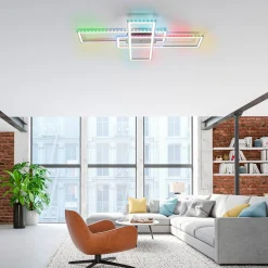 LED-kattovalaisin Felix60, 105 cm x 71 cm