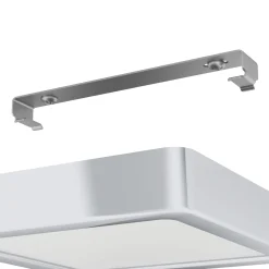LED kattovalaisin Fueva 5 IP44 3000K kromi 16x16cm 16x16cm