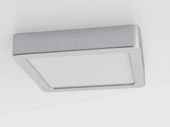 LED kattovalaisin Fueva 5 IP44 3000K kromi 16x16cm 16x16cm