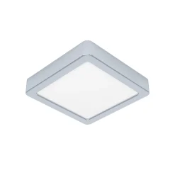 LED kattovalaisin Fueva 5 IP44 3000K kromi 16x16cm 16x16cm