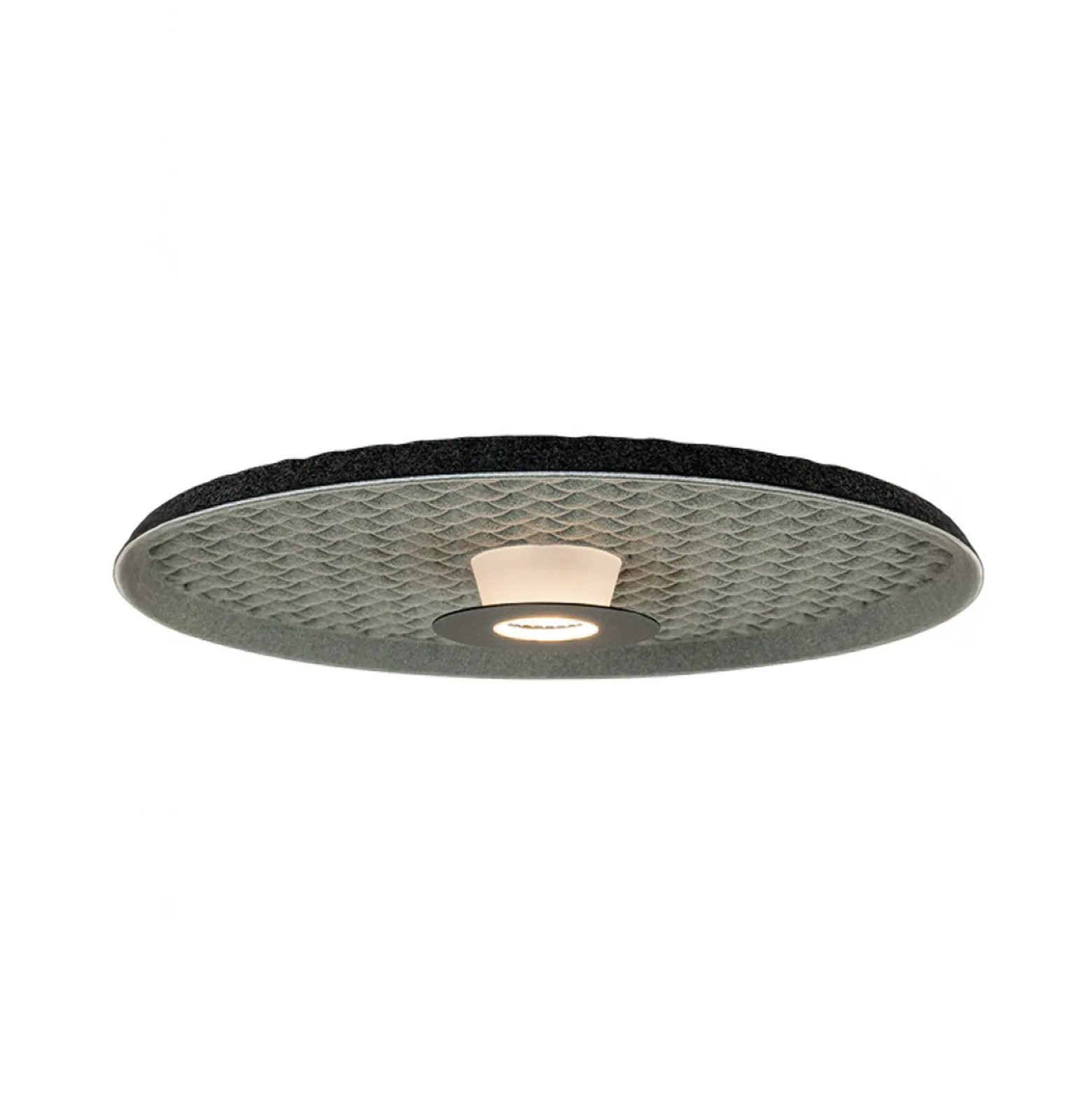 LED-kattovalaisin 25177, harmaa/musta, halkaisija 45 cm, metallia