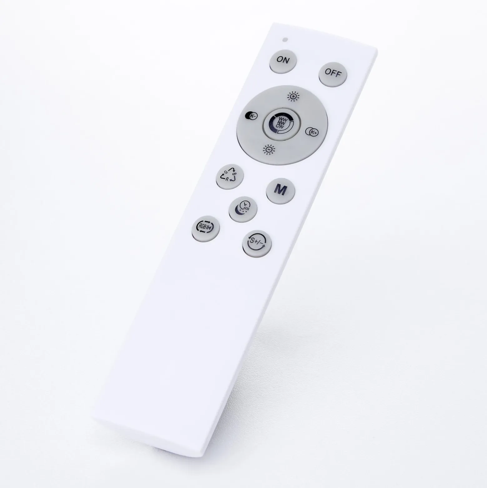 LED-kattovalaisin Heida, Ø 49 cm, musta, CCT, RGB, metallia