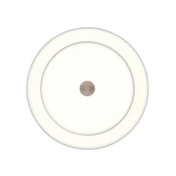 LED-kattovalaisin Keaton, vaaleanharmaa, Ø 40 cm, metalli, CCT