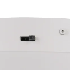 LED-kattovalaisin Keaton, vaaleanharmaa, Ø 40 cm, metalli, CCT