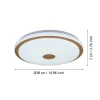 LED kattovalaisin Lanciano 1 kaukosäätimellä Ø38cm