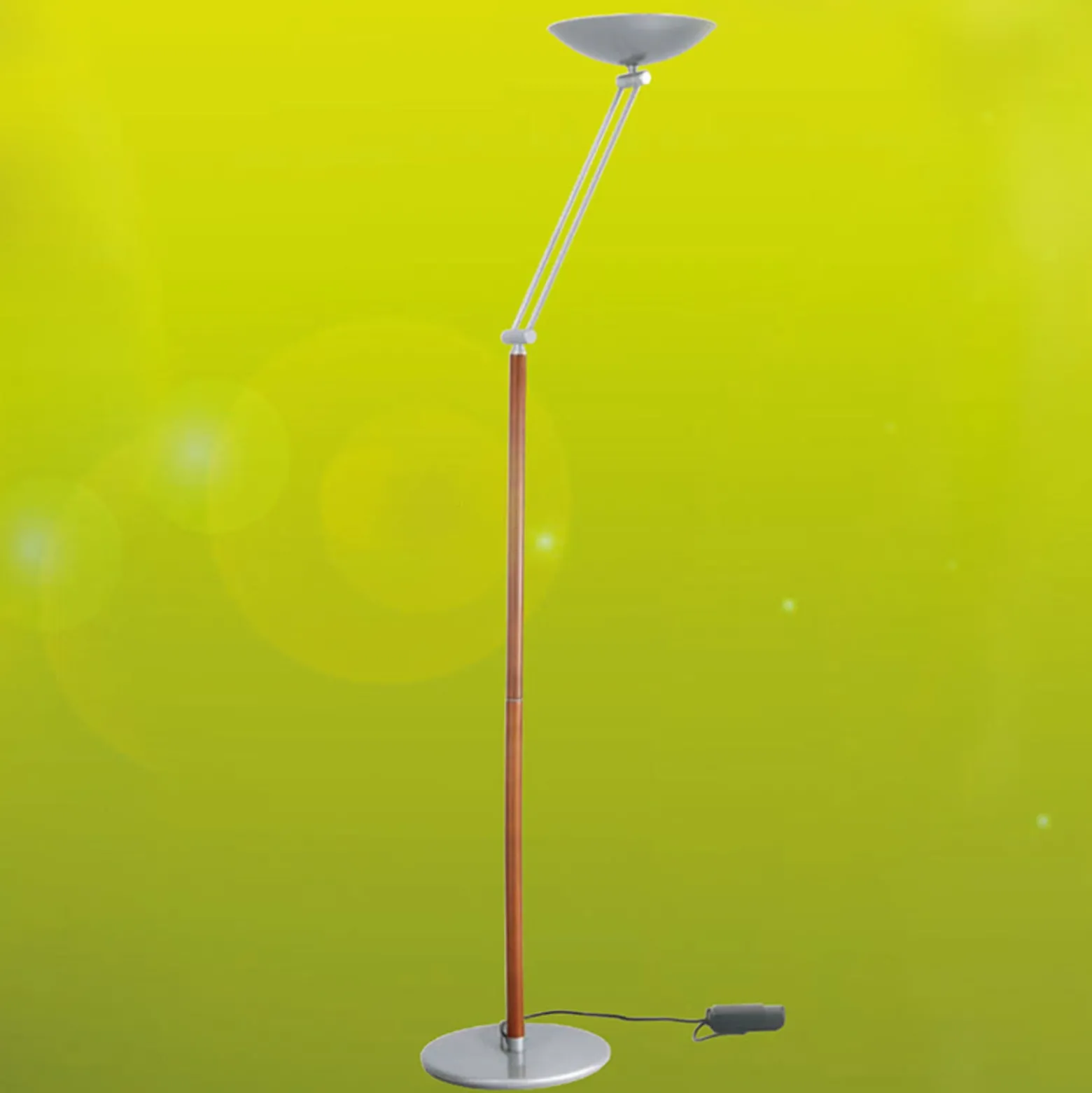LED-kattovalaisin Lib V, korkeussäädettävä, hopea